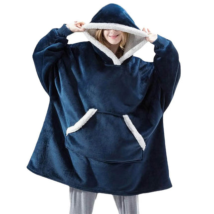 Women Oversized Winter Blanket Hoodies - Hoodies - ANIMAL GAME - Mad Fly Essentials