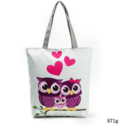 Women Owl Animal Casual Beach Bags - Mad Fly Essentials