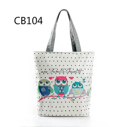 Women Owl Animal Casual Beach Bags - Mad Fly Essentials