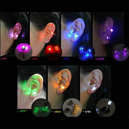 Party LED Earring Light Studs Women Accessories - Women Accessories - LEDIT - Mad Fly Essentials