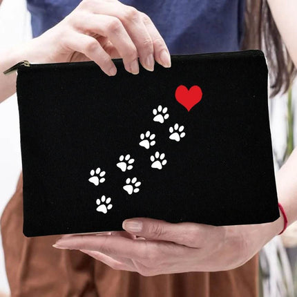 Peace Love Dogs Cosmetic Storage Bag Women Accessories - Women Accessories - Wish Shape - Mad Fly Essentials