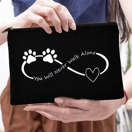 Peace Love Dogs Cosmetic Storage Bag Women Accessories - Women Accessories - Wish Shape - Mad Fly Essentials