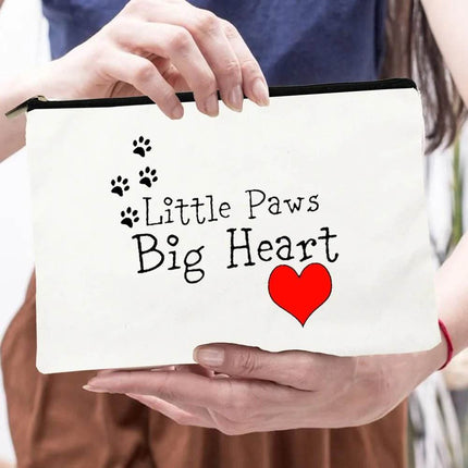 Peace Love Dogs Cosmetic Storage Bag Women Accessories - Women Accessories - Wish Shape - Mad Fly Essentials