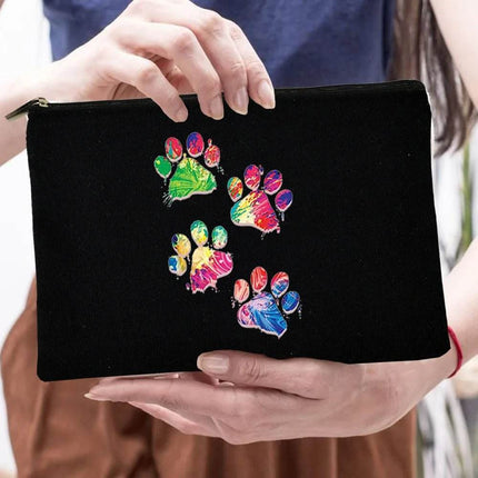 Peace Love Dogs Cosmetic Storage Bag Women Accessories - Women Accessories - Wish Shape - Mad Fly Essentials