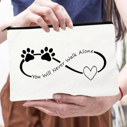 Peace Love Dogs Cosmetic Storage Bag Women Accessories - Women Accessories - Wish Shape - Mad Fly Essentials
