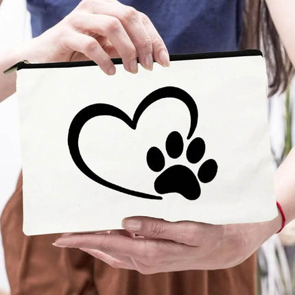 Peace Love Dogs Cosmetic Storage Bag Women Accessories - Women Accessories - Wish Shape - Mad Fly Essentials