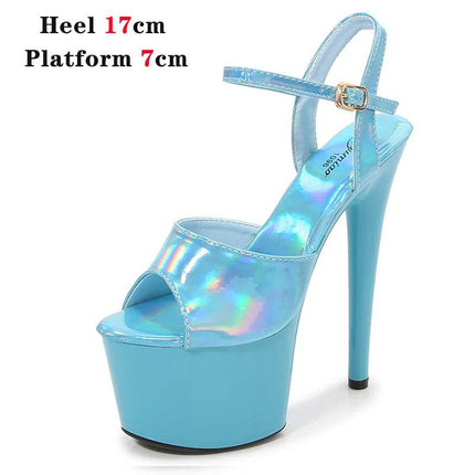 Women Pink Dancing Platform High Heels - High Heels - Gaoxiaojie - Mad Fly Essentials