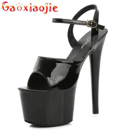 Women Pink Dancing Platform High Heels - High Heels - Gaoxiaojie - Mad Fly Essentials