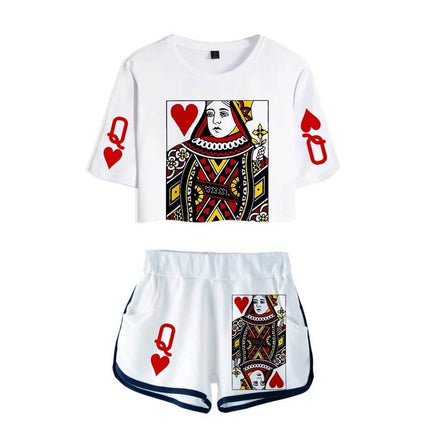 Women Playing Cards Poker Queen King Tracksuit - Tracksuit - Nifineo - Mad Fly Essentials