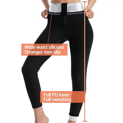 Women Plus Sauna Body Shaper Fitness Leggings - Fitness Leggings - Vaslanda - Mad Fly Essentials