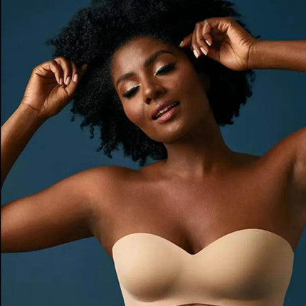 Women Plus Strapless Bandeau Bra - Bra - HEFLASHOR - Mad Fly Essentials