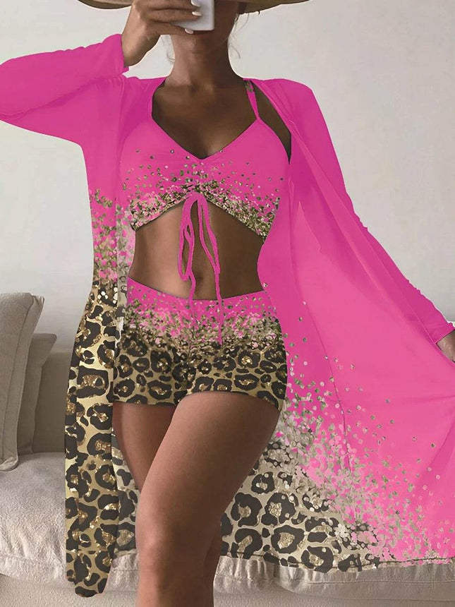 Women Plus Summer Floral Tankini Set - Mad Fly Essentials