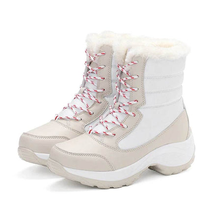 Women Plush Casual Platform Snow Boots - Boots - ANPOETCHY - Mad Fly Essentials
