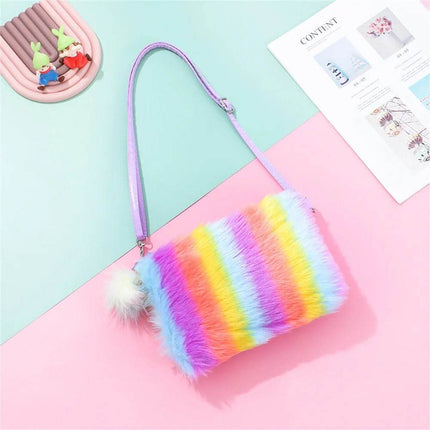 Women Rainbow Leopard Mini Crossbody Bag - Crossbody Bag - NEAT CULTURE - Mad Fly Essentials