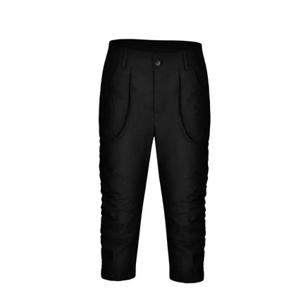 Women Relaxed - fit Capri Cargo Pants - Cargo Pants - Cryptographic - Mad Fly Essentials