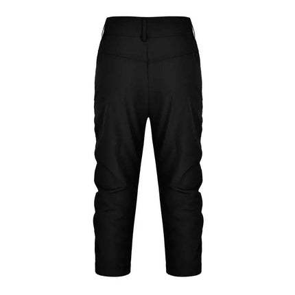 Women Relaxed - fit Capri Cargo Pants - Cargo Pants - Cryptographic - Mad Fly Essentials