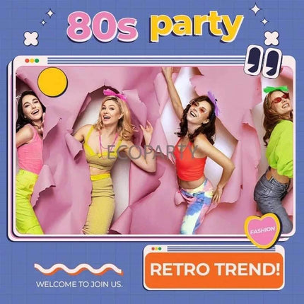 Retro 80s Tutu Skirt Women Costume Set - Mad Fly Essentials