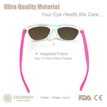 Women Retro Gradient Transparent Sunglasses - Sunglasses - Colossein - Mad Fly Essentials