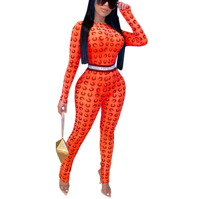 Women Retro Leopard Print Jumpsuit - Jumpsuit - Hashupha - Mad Fly Essentials