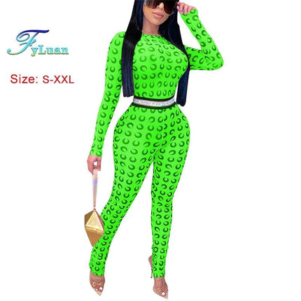 Women Retro Leopard Print Jumpsuit - Jumpsuit - Hashupha - Mad Fly Essentials