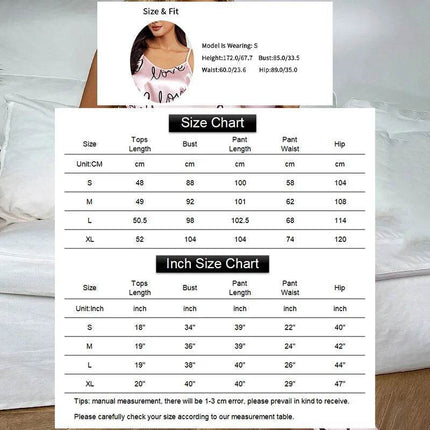 Women Satin Silk Hearts Pajama Set - Pajama Set - HEFLASHOR - Mad Fly Essentials