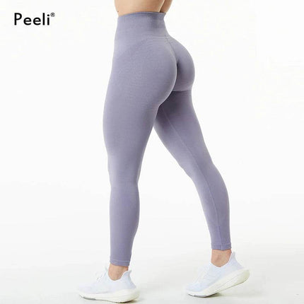 Women Seamless Bubble Butt Fitness Leggings - Fitness Leggings - Peeli - Mad Fly Essentials