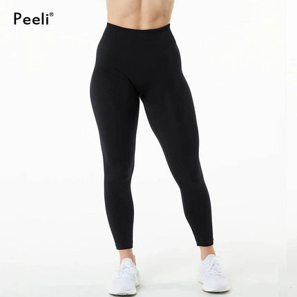 Women Seamless Bubble Butt Fitness Leggings - Fitness Leggings - Peeli - Mad Fly Essentials