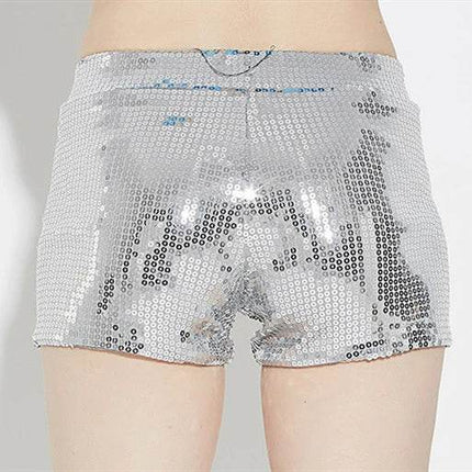 Women Sequin Mid - Waist Stage Shorts - Shorts - Echoine - Mad Fly Essentials