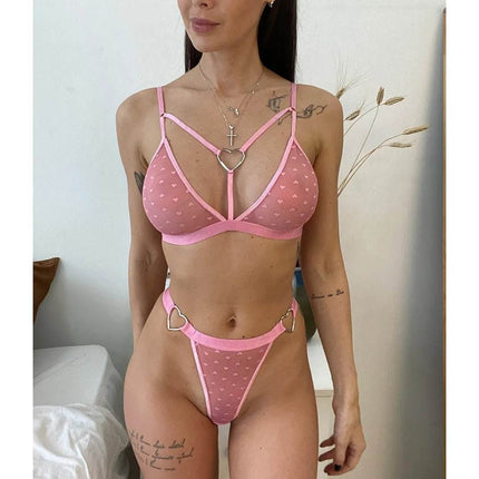 Women Sexy Leopard Bra-2Pcs Lingerie Set - Mad Fly Essentials