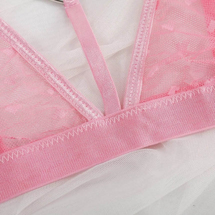 Women Sexy Leopard Bra - 2Pcs Lingerie Set - Lingerie Set - OMSJ - Mad Fly Essentials