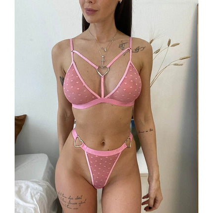 Women Sexy Leopard Bra-2Pcs Lingerie Set - Mad Fly Essentials