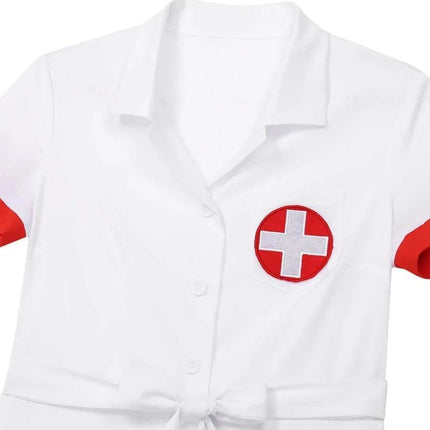 Women Sexy Nurse Temptation Lingerie Party Costume Set - Costume Set - iEFiEL - Mad Fly Essentials