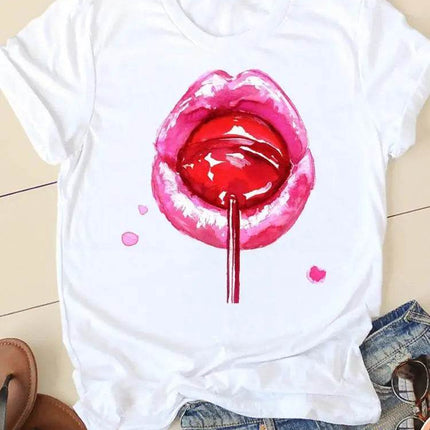 Women Short Summer Funny Graphic Shirt - Shirt - UOSU - Mad Fly Essentials