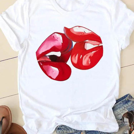 Women Short Summer Funny Graphic Shirt - Shirt - UOSU - Mad Fly Essentials