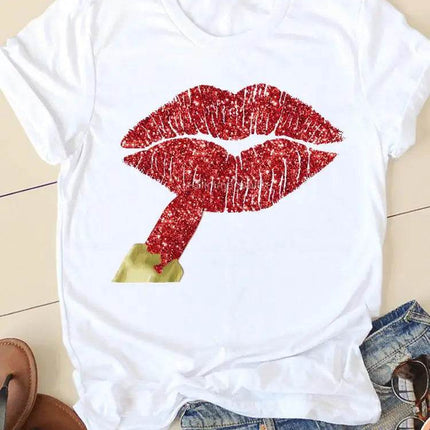 Women Short Summer Funny Graphic Shirt - Shirt - UOSU - Mad Fly Essentials