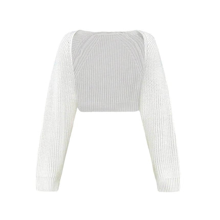 Women Shrug Raglan Solid Cardigan Outerwear - Outerwear - Pateekate - Mad Fly Essentials