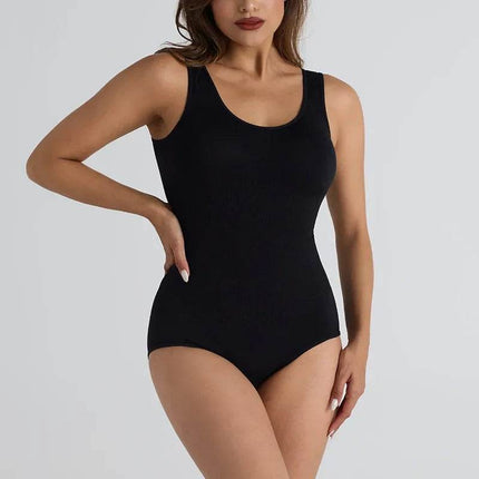 Women Sleeveless Beige Fitness Yoga Romper - Romper - kalenmos - Mad Fly Essentials