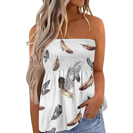 Women Sleeveless Butterfly 3D Crop Top - Crop Top - FUNTINGTREE - Mad Fly Essentials