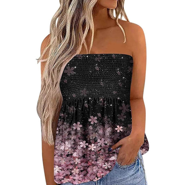 Women Sleeveless Butterfly 3D Crop Top - Crop Top - FUNTINGTREE - Mad Fly Essentials