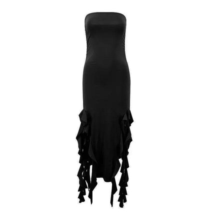 Women Sleeveless Hollow Long Bodycon Midi Dress - MIDI Dress - BoozRey - Mad Fly Essentials