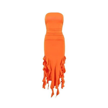 Women Sleeveless Hollow Long Bodycon Midi Dress - MIDI Dress - BoozRey - Mad Fly Essentials