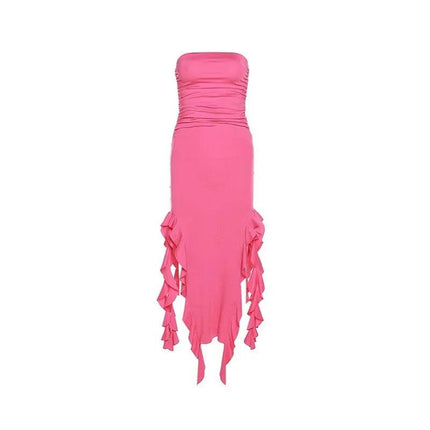 Women Sleeveless Hollow Long Bodycon Midi Dress - MIDI Dress - BoozRey - Mad Fly Essentials