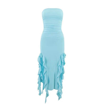 Women Sleeveless Hollow Long Bodycon Midi Dress - MIDI Dress - BoozRey - Mad Fly Essentials