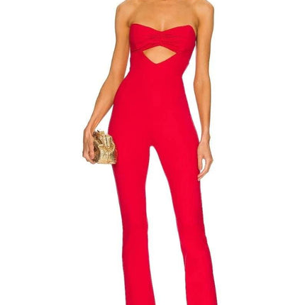 Women Sleeveless Summer Bandage Jumpsuit - Jumpsuit - Hashupha - Mad Fly Essentials