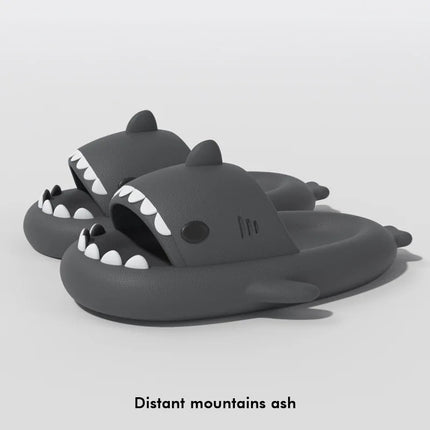 Women Slippers Funny Gradient Shark Beach Footwear - Women Slippers - Lorilury - Mad Fly Essentials