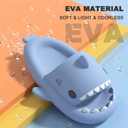 Women Slippers Funny Gradient Shark Beach Footwear - Women Slippers - Lorilury - Mad Fly Essentials