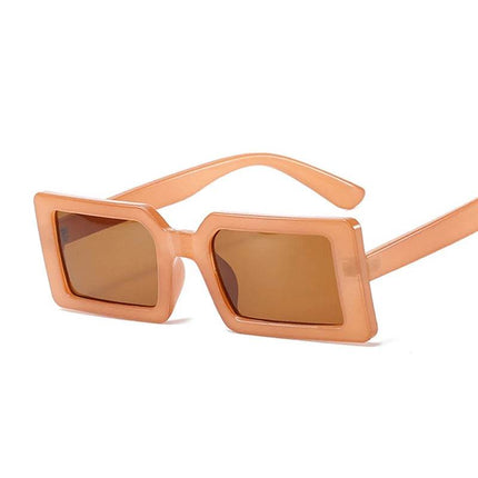 Women Small Rectangular Retro Sunglasses - Women Sunglasses - RUO BO - Mad Fly Essentials