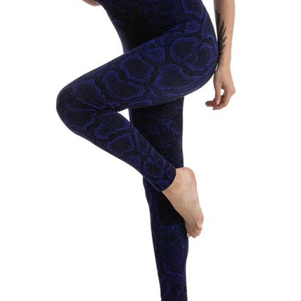 Women Snakeskin Fashion 3D Fitness Leggings - Fitness Leggings - FCCEXIO - Mad Fly Essentials