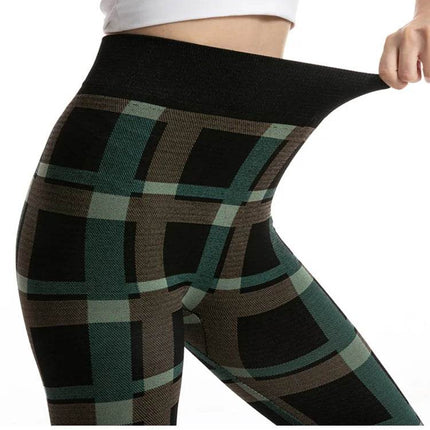 Women Snakeskin Fashion 3D Fitness Leggings - Mad Fly Essentials