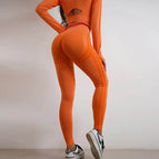 Orange trousers